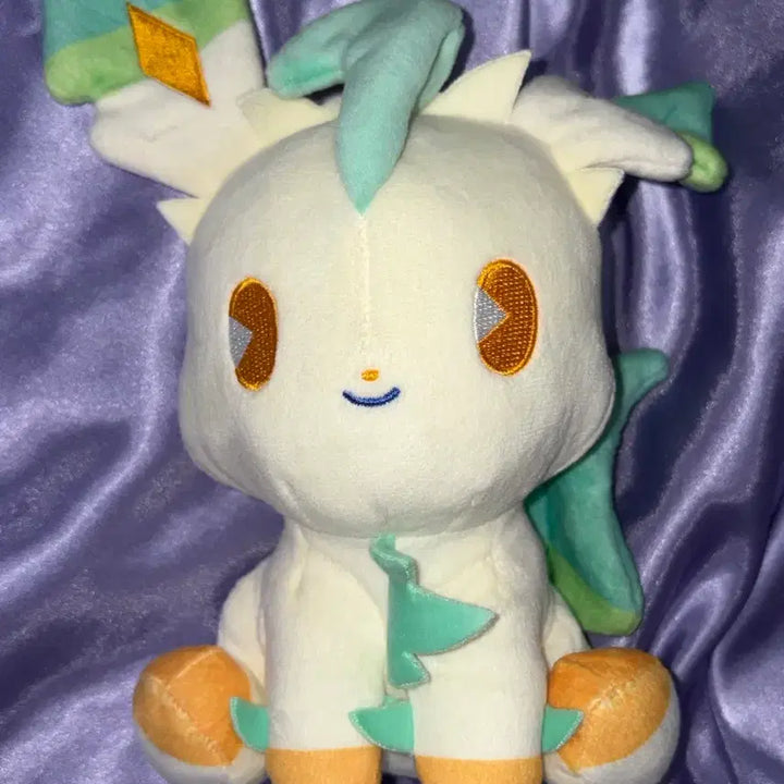 [BUNJANG] Pokemon Mix Ore Fruits Milk Series Leafeon Plush / 포켓몬스터 믹스오레 후르츠밀크 시리즈 이브이즈 리피아