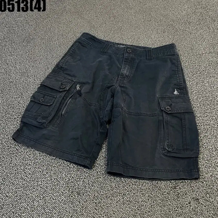 [BUNJANG] Beanpole Black Cargo Shorts / BEANPOLE 빈폴 블랙 카고 반바지