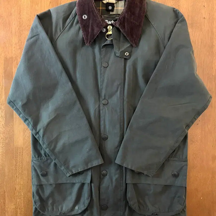 [BUNJANG] Barbour Beaufort Waxed Jacket C36 Sage Green Made in England / Barbour Beaufort 바버 보퍼트 왁스자켓 C36 영국제