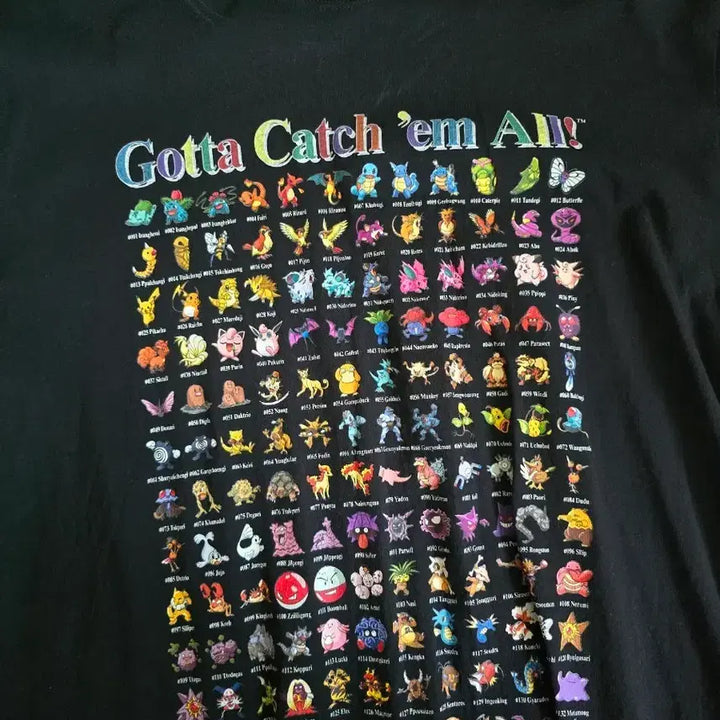 [BUNJANG] Thisisneverthat x Pokémon Limited Edition Pokédex T-Shirt / 디스이즈네버댓 X 포켓몬 한정판 도감 티셔츠 판매