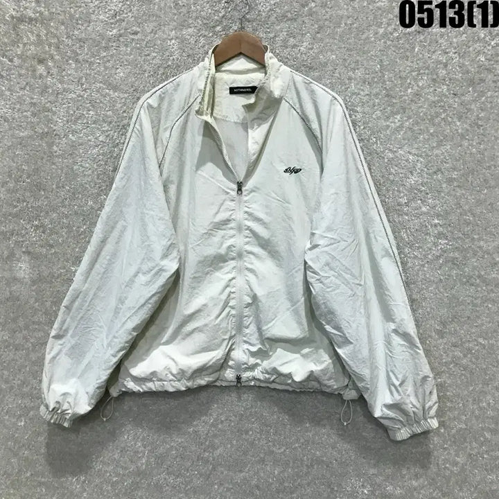 [BUNJANG] Not For None White Windbreaker Jacket XL / 낫포너드 화이트 바람막이 자켓 XL