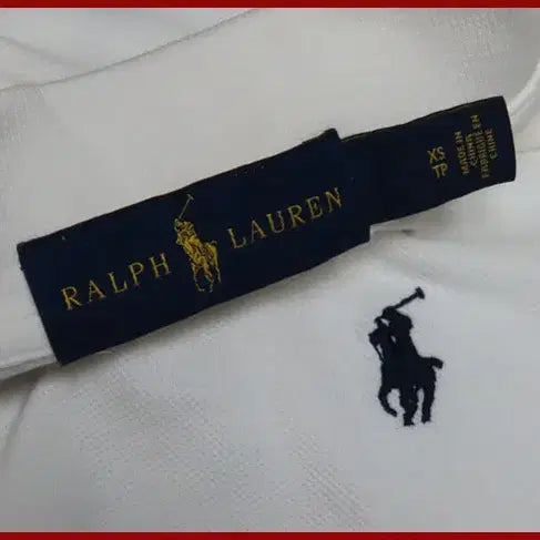 [BUNJANG] Polo Ralph Lauren White Short Sleeve Polo Shirt Size 105 / 랄프로렌/하얀색 반팔티셔츠/105사이즈/따봉구제(G-6)