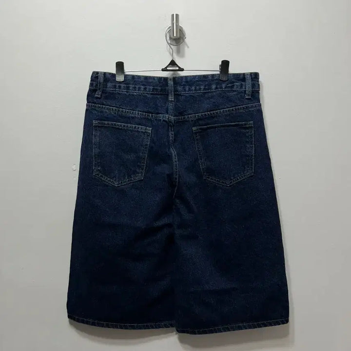 [BUNJANG] Blue Denim Bermuda Shorts - Size L / 청색 데님 반바지 버뮤다 데님 팬츠 L