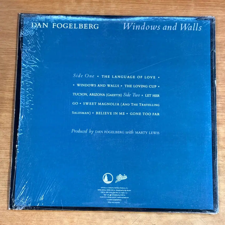 [BUNJANG] Dan Fogelberg Windows and Walls LP / 미국 LP) Dan Fogelberg - Windows and walls