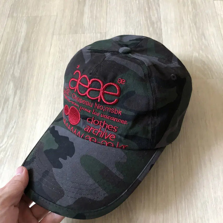 [BUNJANG] aeae Web Logo 5 Panel Cap Black / OS) aeae 에이이에이이 웹 로고 카모 5 패널 캡 블랙