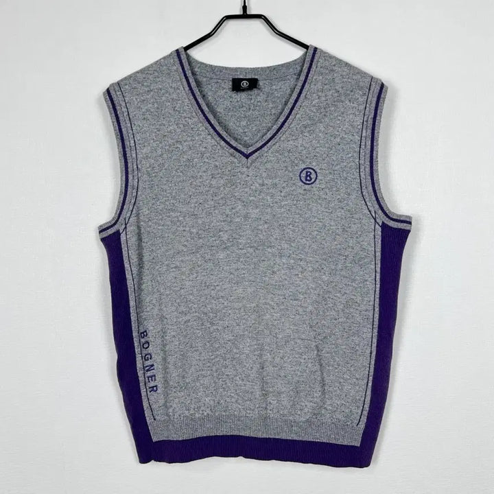 [BUNJANG] Bogner V-Neck Knit Vest L / 보그너 브이넥 니트 베스트 남L 라덴 빈티지