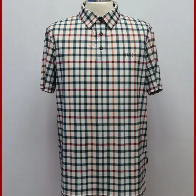[BUNJANG] Daks Beige Short-Sleeve Polo Shirt Size 100 / 닥스/베이지색 반팔티셔츠/100사이즈/따봉구제(D-2)