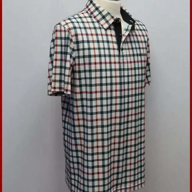 [BUNJANG] Daks Beige Short-Sleeve Polo Shirt Size 100 / 닥스/베이지색 반팔티셔츠/100사이즈/따봉구제(D-2)