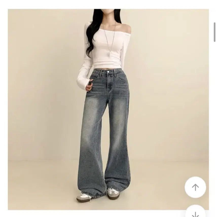 [BUNJANG] Ably Denim Bootcut Jeans / 에이블리 부츠컷