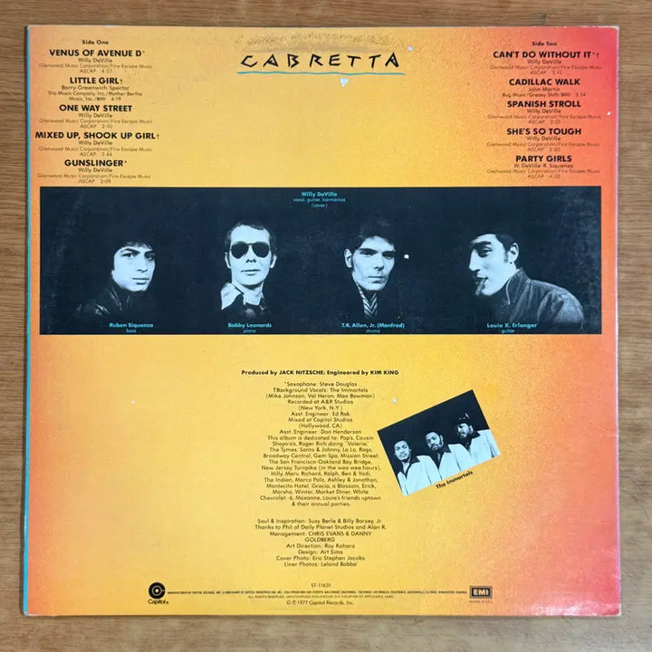 [BUNJANG] Mink Deville Cabretta LP / 미국 LP) Mink Deville - Cabretta