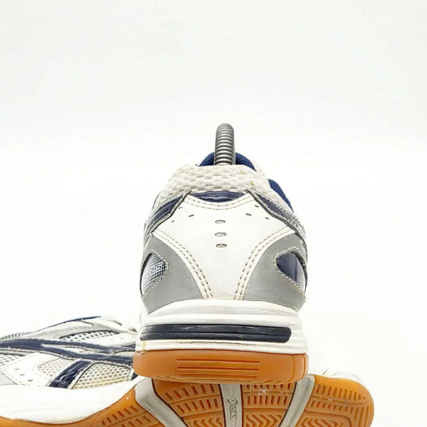 [BUNJANG] Asics Rote Libre FL 5 White Navy Blue Sneakers (270) / 아식스 로테 리브레 FL 5 화이트 네이비 블루 (270)