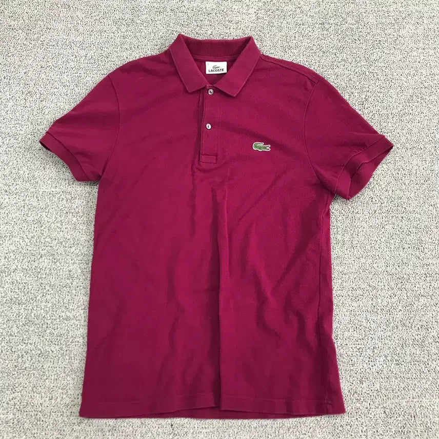 [BUNJANG] Lacoste Short Sleeve Polo Shirt / 라코스테 반팔 카라티