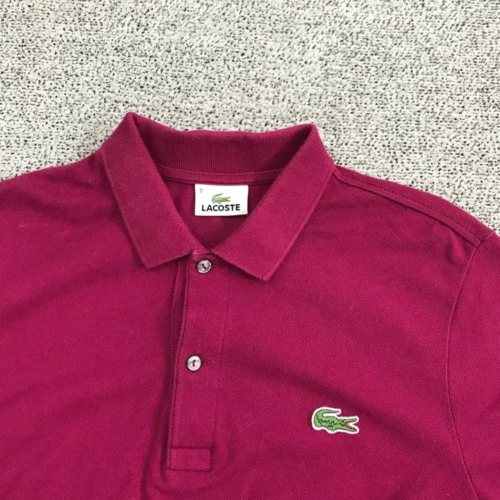 [BUNJANG] Lacoste Short Sleeve Polo Shirt / 라코스테 반팔 카라티