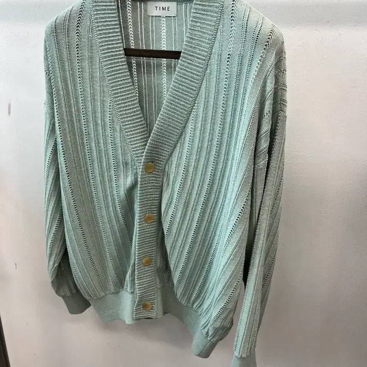 [BUNJANG] Time Mint Summer Cardigan / 100-105) 타임 민트 썸머가디건
