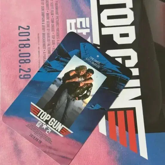 [BUNJANG] Top Gun 1 Re-release Poster Set (2 Types) + Photocard + A3 Tom Cruise Movie Poster / 영화 탑건1 재개봉 포스터 2종+포토카드 / 영화 포스터 A3 톰 크루즈