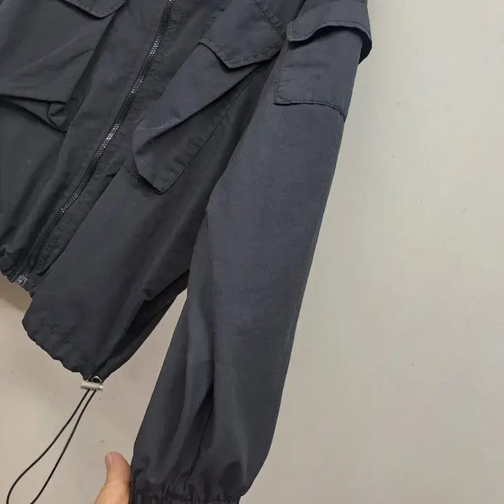 [BUNJANG] Black Hooded Jumper L / 블랙 후드점퍼L