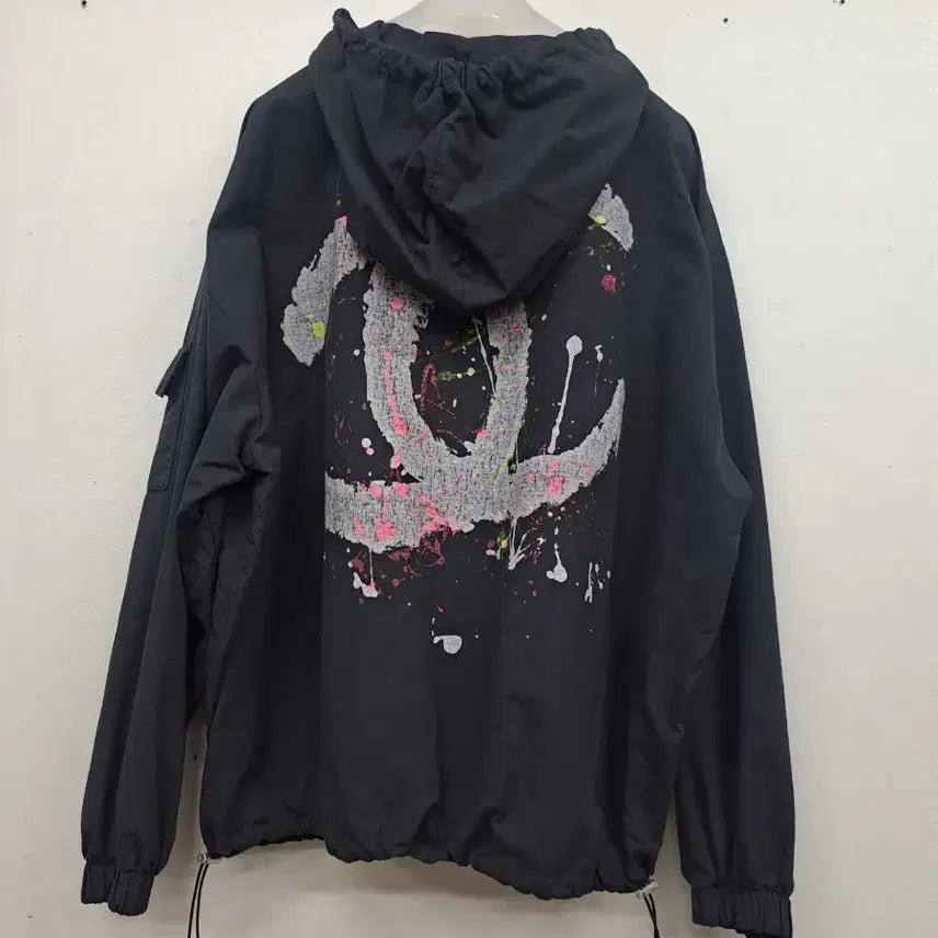 [BUNJANG] Black Hooded Jumper L / 블랙 후드점퍼L