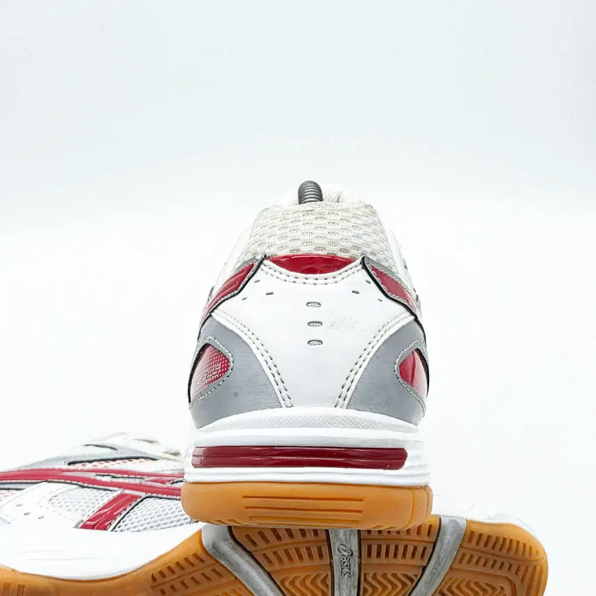 [BUNJANG] Asics Rote Libre FL 5 White Red Shoes (Size 285) / 아식스 로테 리브레 FL 5 화이트 레드 (285)