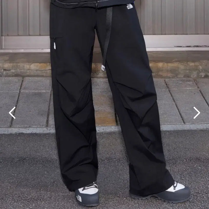 [BUNJANG] The North Face White Label Parachute Wide Pants / 노스페이스 화이트라벨 와이드팬츠 파라슈트 팬츠