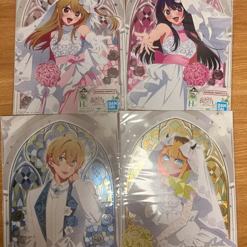 [BUNJANG] Oshi no Ko Wedding Concept Poster Bundle Set (Sealed) / 최애의 아이 포스터 일괄 미개봉