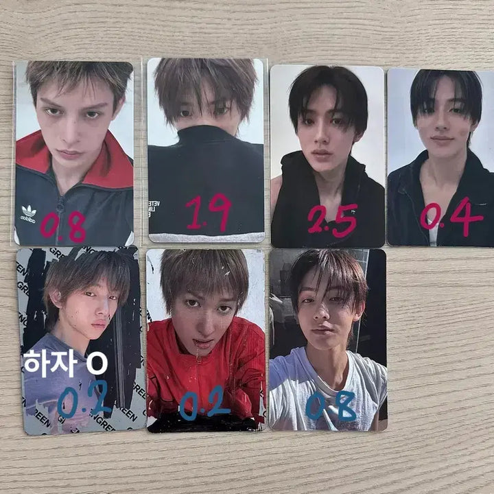 [BUNJANG] James Martin Sung Hyun Photocard / 코르티스 제임스 주훈 마틴 성현 포카 양도 판매
