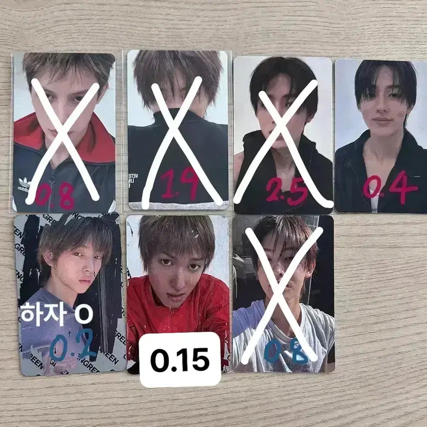 [BUNJANG] James Martin Sung Hyun Photocard / 코르티스 제임스 주훈 마틴 성현 포카 양도 판매