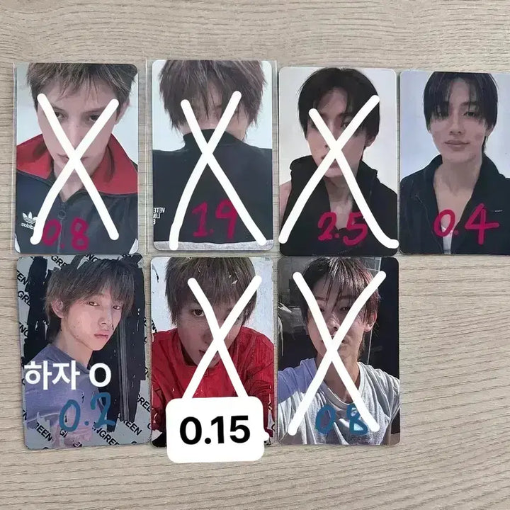 [BUNJANG] James Martin Sung Hyun Photocard / 코르티스 제임스 주훈 마틴 성현 포카 양도 판매