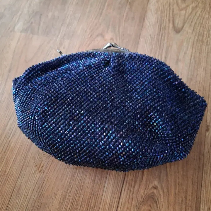 [BUNJANG] Vintage Glass Bead Bag / 옛날구슬백