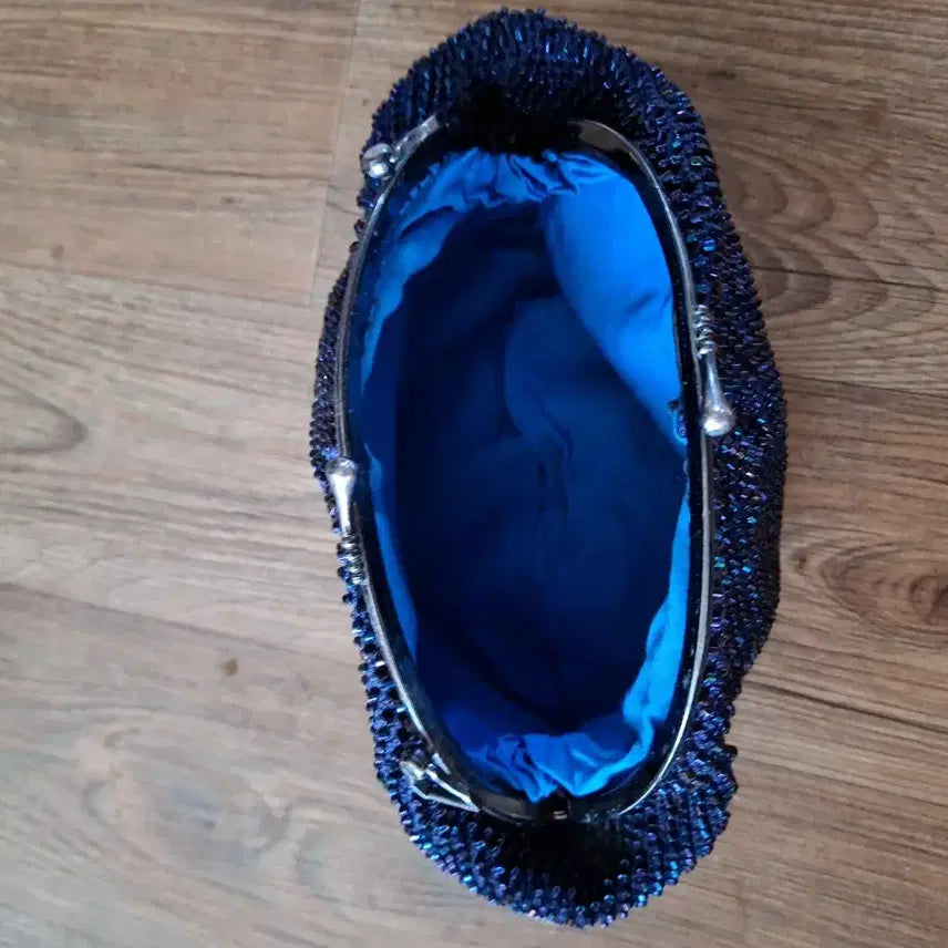 [BUNJANG] Vintage Glass Bead Bag / 옛날구슬백