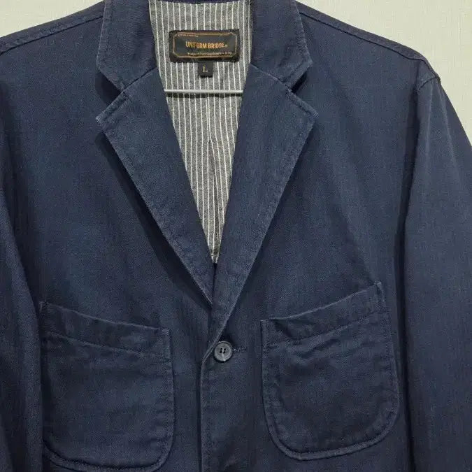 [BUNJANG] Uniform Bridge Navy Blazer / 유니폼브릿지 네이비 블레이저 L