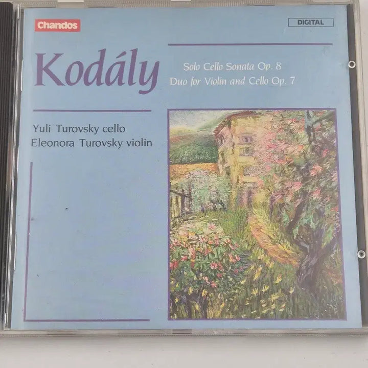 [BUNJANG] Zoltán Kodály Cello Sonata Chandos West Germany CD / Kodaly 첼로 소나타 Chandos 서독반 클래식 CD 코다이