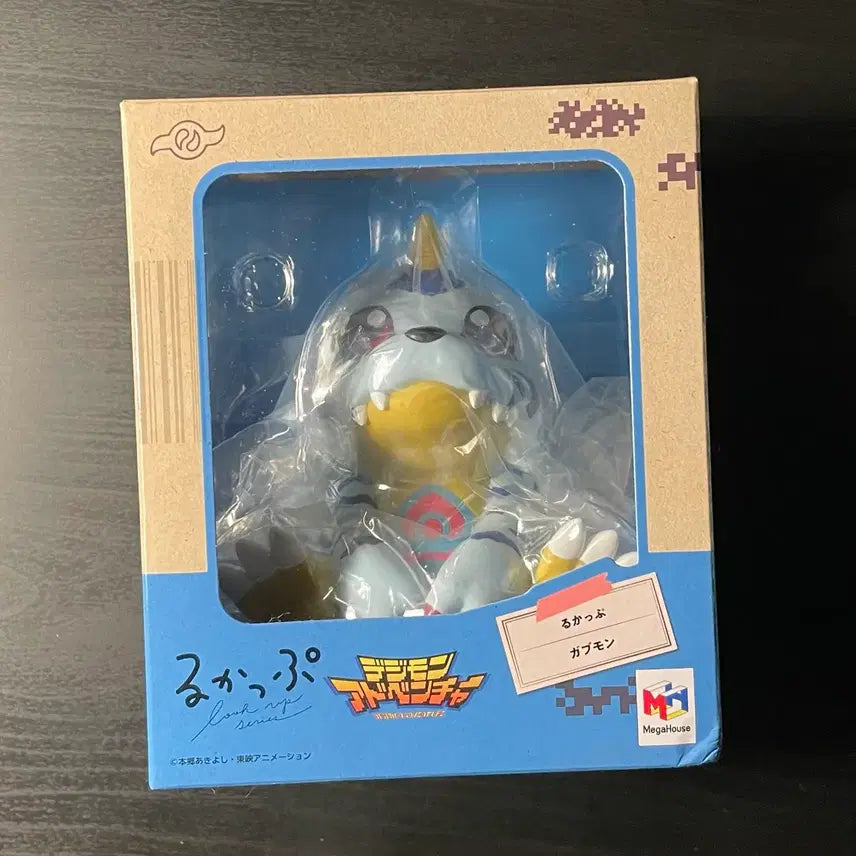 [BUNJANG] Digimon Adventure Papimon (Gabumon) Look-up Box Storage / 디지몬어드벤쳐 파피몬(가브몬) 룩업 박스보관품