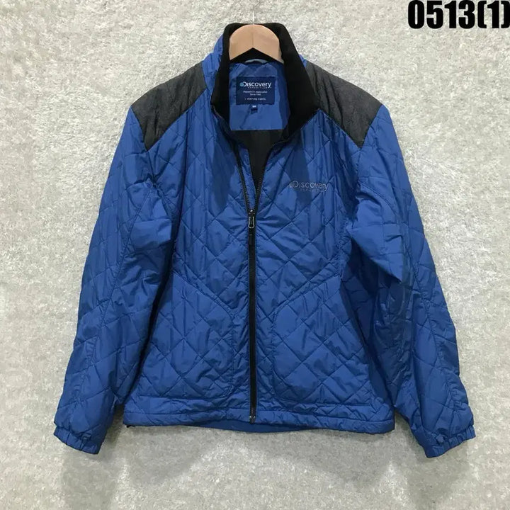 [BUNJANG] Discovery Quilting Jacket Blue L / 디스커버리 퀼팅 자켓 블루 L