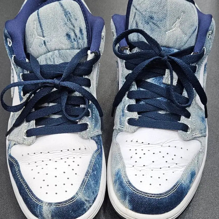 [BUNJANG] Nike Air Jordan 1 Low Washed Denim / 나이키 에어 조던 1 로우 워시드데님 280mm