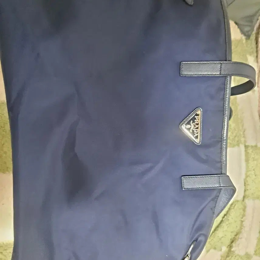 [BUNJANG] Prada Navy Tote Bag / 프라다 나일론 토트백