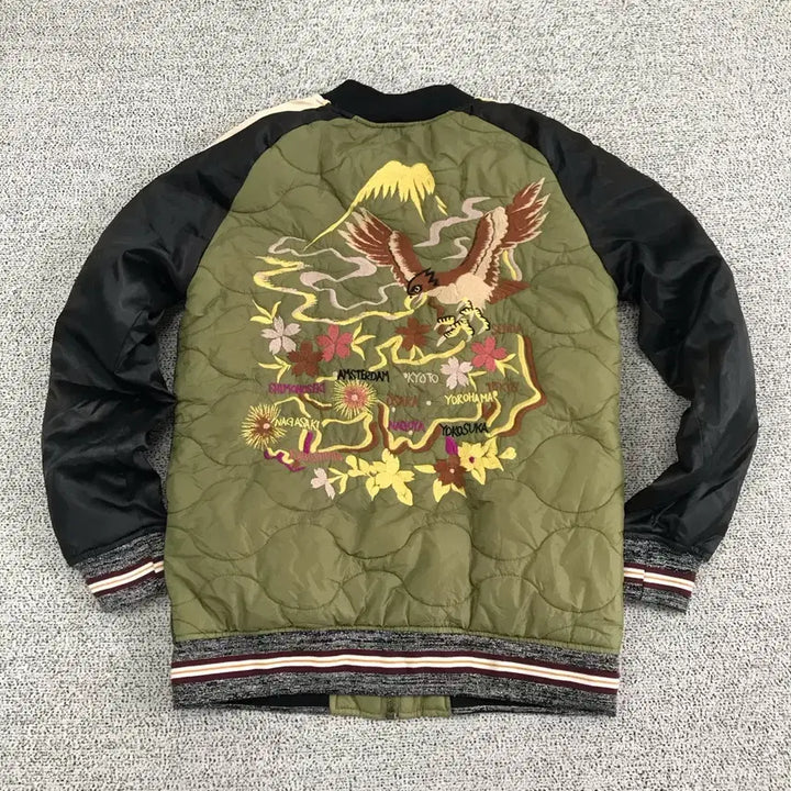 [BUNJANG] Quilted Sukajan Jacket / 깔깔이 스카잔(새상품)