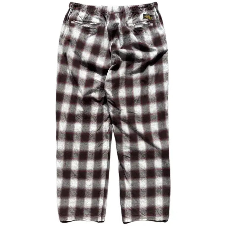[BUNJANG] Neighborhood Ombre Check Pants L / 네이버후드 옴브레 체크팬츠 L(-40in)