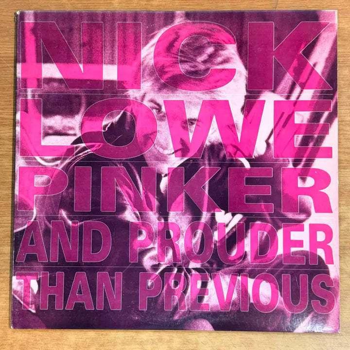 [BUNJANG] Nick Lowe - Pinker and Prouder... (US LP Record) / 미국 LP) Nick Lowe - Pinker and prouder...