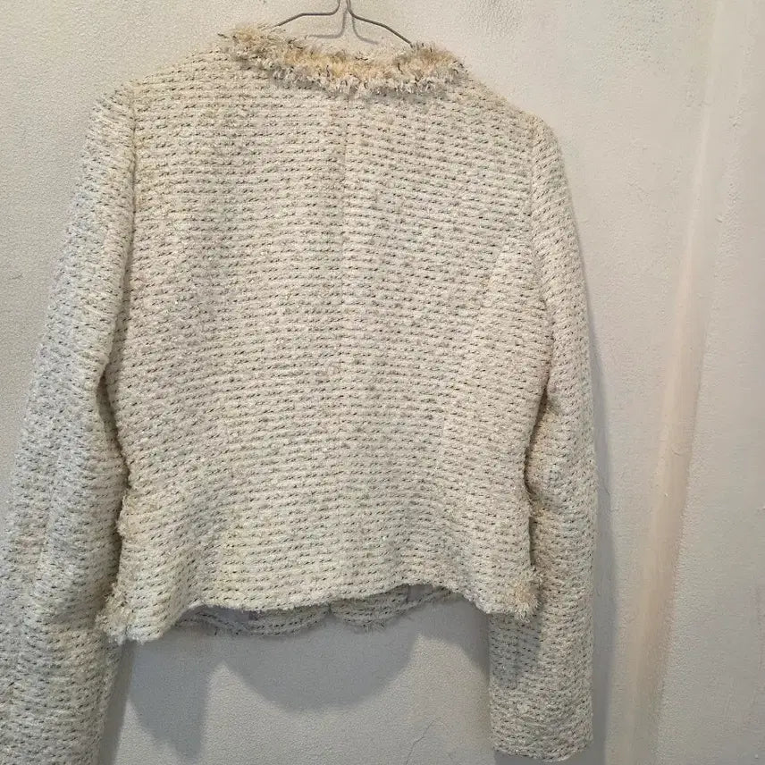 [BUNJANG] JJ JIGOTT Tweed Jacket Ivory / JJ JIGOTT 트위드 자켓 아이보리