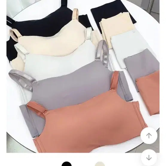 [BUNJANG] Push-up Bra - Black, 70AB / 왕뽕 브라