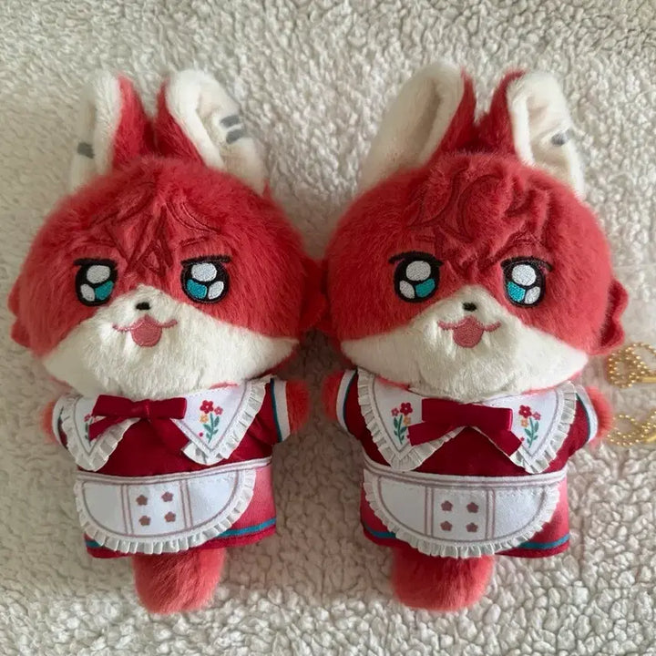 [BUNJANG] Ensemble Stars! Amagi Rinne Hiro Lucky Draw Plush Set / 앙스타 아마기 린네 히이로 카페누이 여우누이