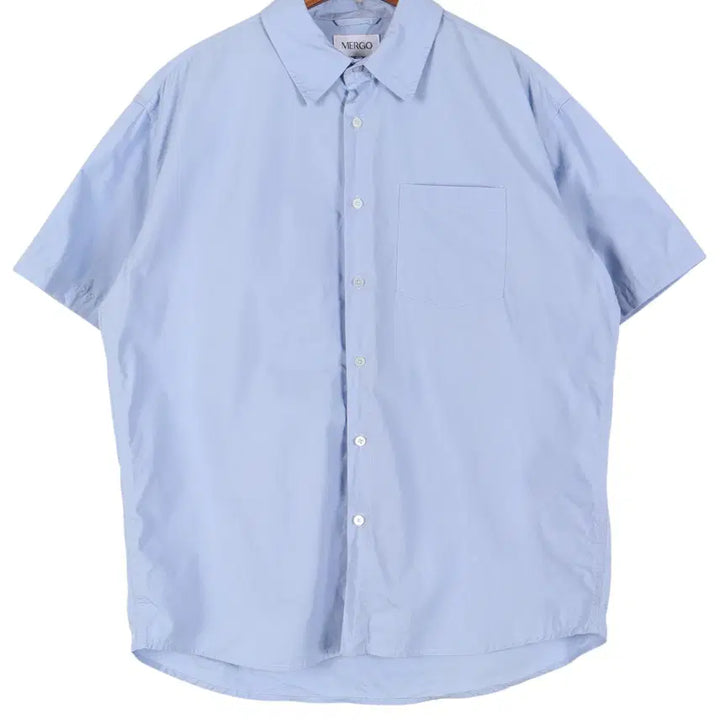 [BUNJANG] MERGO Short Sleeve Shirt - Size M / 메르고 MERGO 반팔 셔츠 M / k4523