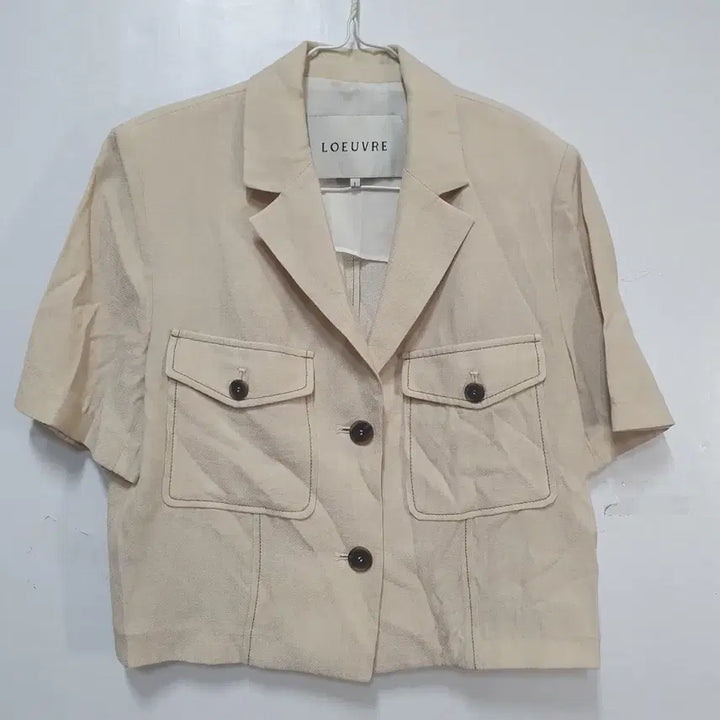 [BUNJANG] LOEUVRE Linen Short Sleeve Women&