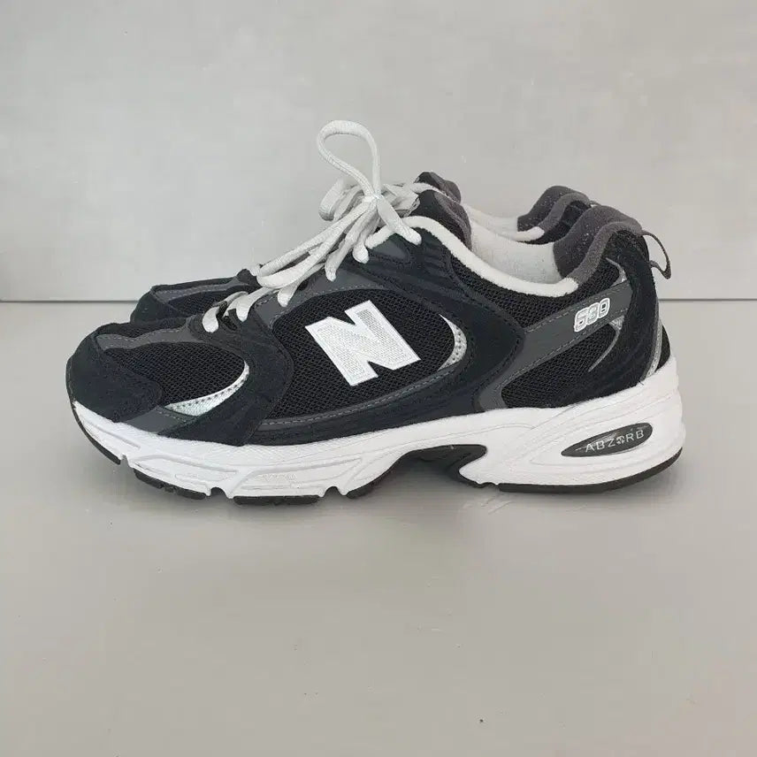 [BUNJANG] New Balance 530 Classic Black Grey (245) / 뉴발란스 530 클래식 블랙 그레이 (245)