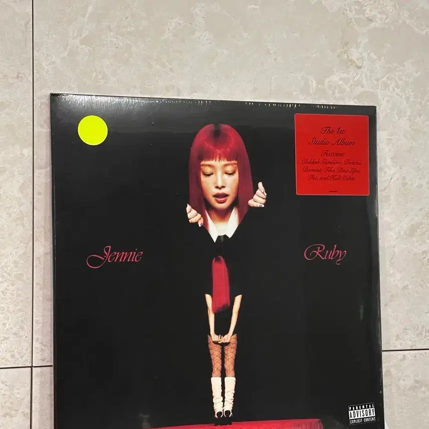 [BUNJANG] BLACKPINK Jennie Signed Ruby 1st Full Album LP (Sealed) / 택포19.5) 블랙핑크 제니 친필싸인 lp Ruby 정규 1집 미개봉