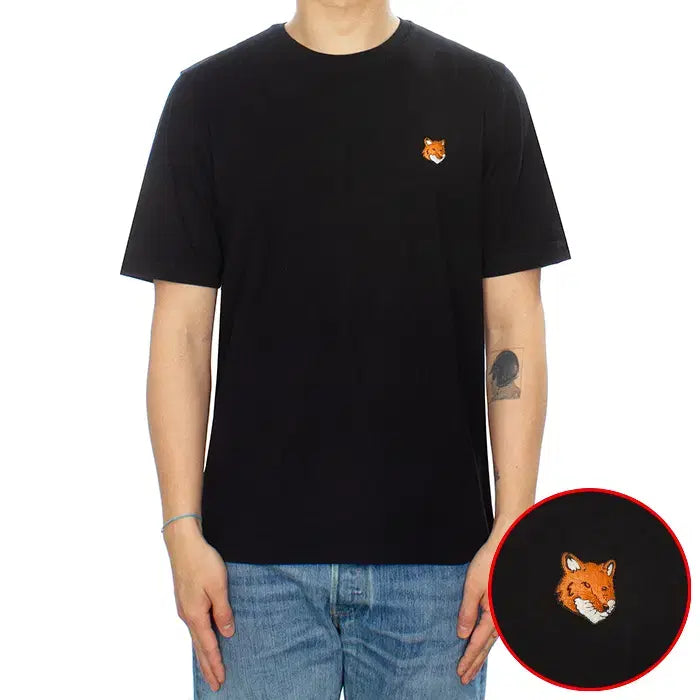 [BUNJANG] Maison Kitsune 26SS Fox Head Regular T-Shirt / 메종키츠네 26SS 폭스헤드 레귤러 티셔츠 PM00107KJ7026 P1
