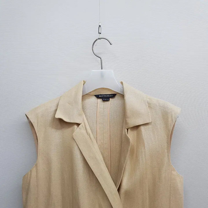 [BUNJANG] Botticelli Linen Sleeveless Wrap Dress XS / 보티첼리 랩 스타일 슬리브리스 린넨 원피스 XS사이즈