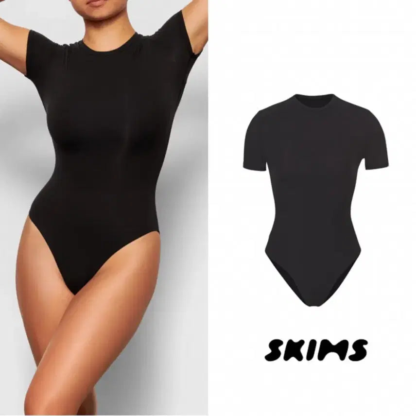 [BUNJANG] SKIMS Fits Everybody Bodysuit Onyx XS / SKIMS 스킴스 FITS EVERYBODY 핏 에브리바디 바디수트