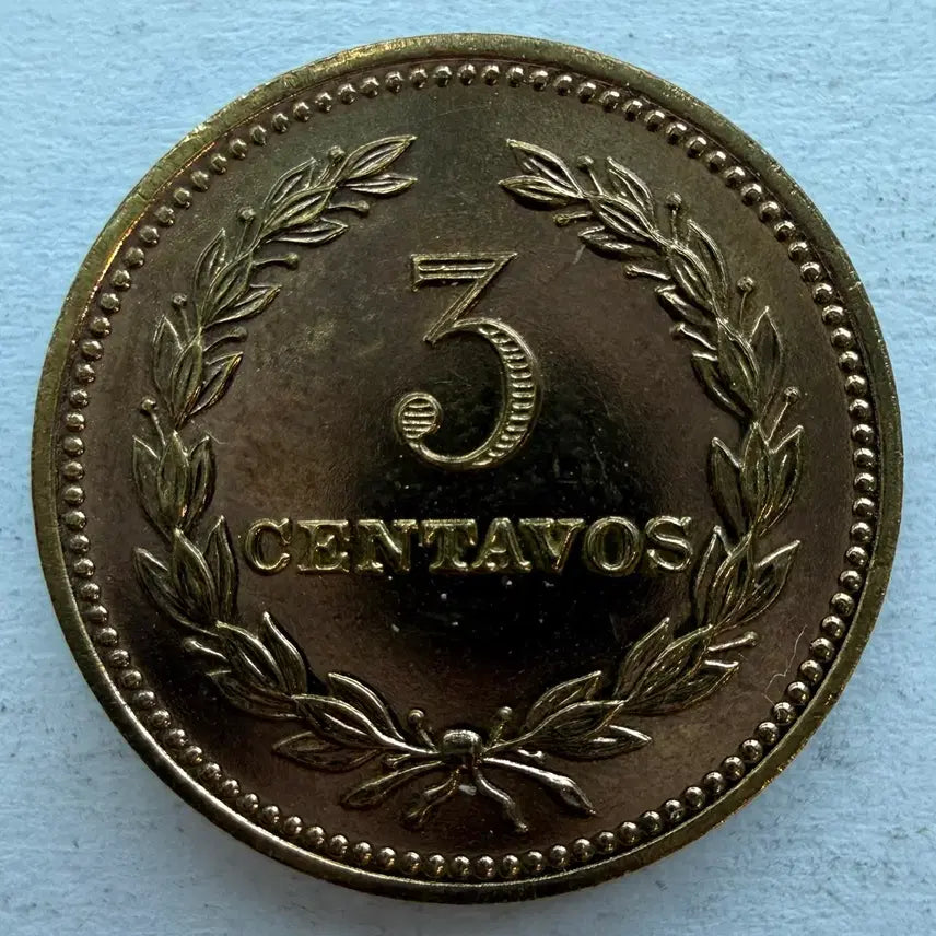 [BUNJANG] 1974 El Salvador 3 Centavos Coin / 1974년 엘살바도르 3센타보스 동전 S2880