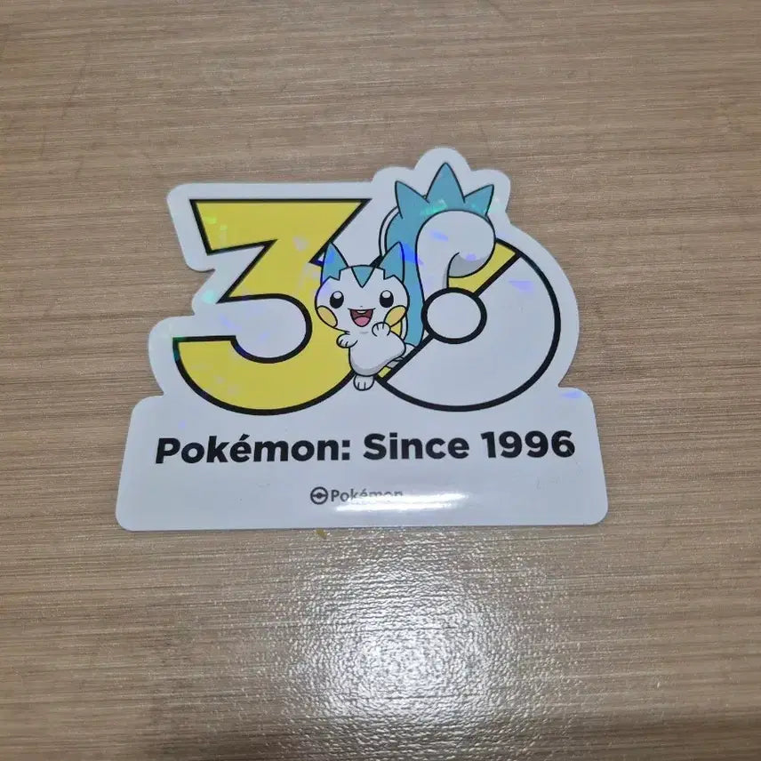 [BUNJANG] Pokemon 30th Anniversary Pachirisu Sticker / 포켓몬 30주년 스티커 파치리스 판매